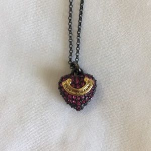 Juicy Couture Heart Necklace